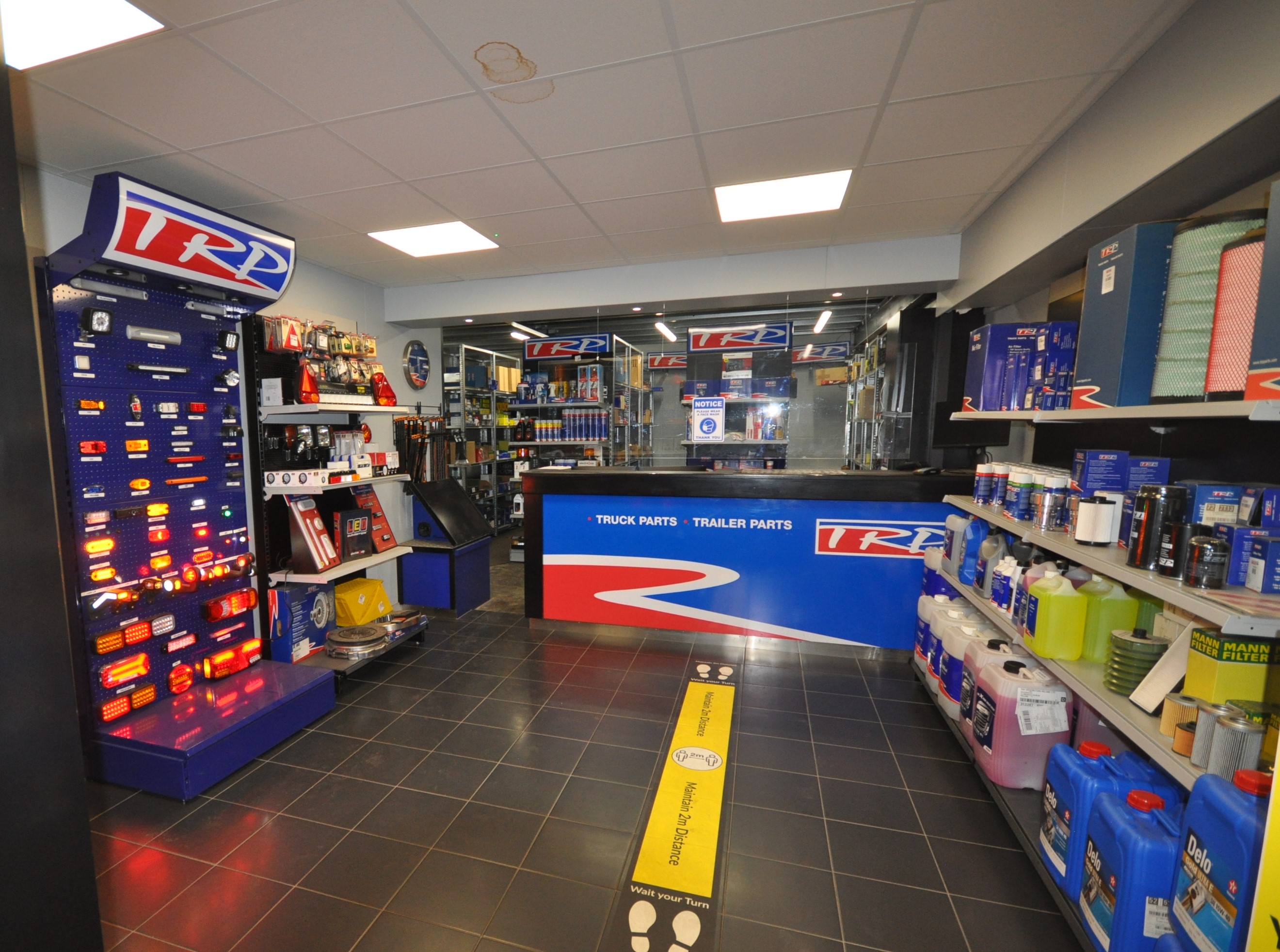 Service Plus A Parts view B